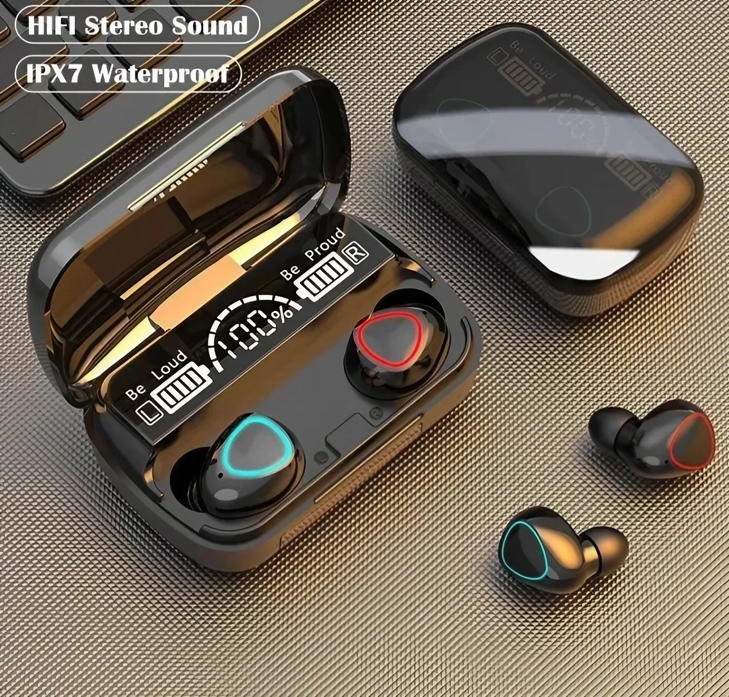 M10 TWS Wireless Bluetooth Earbuds